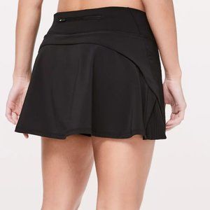 Lululemon Play Off the Pleats Mid-Rise Skirt Skort